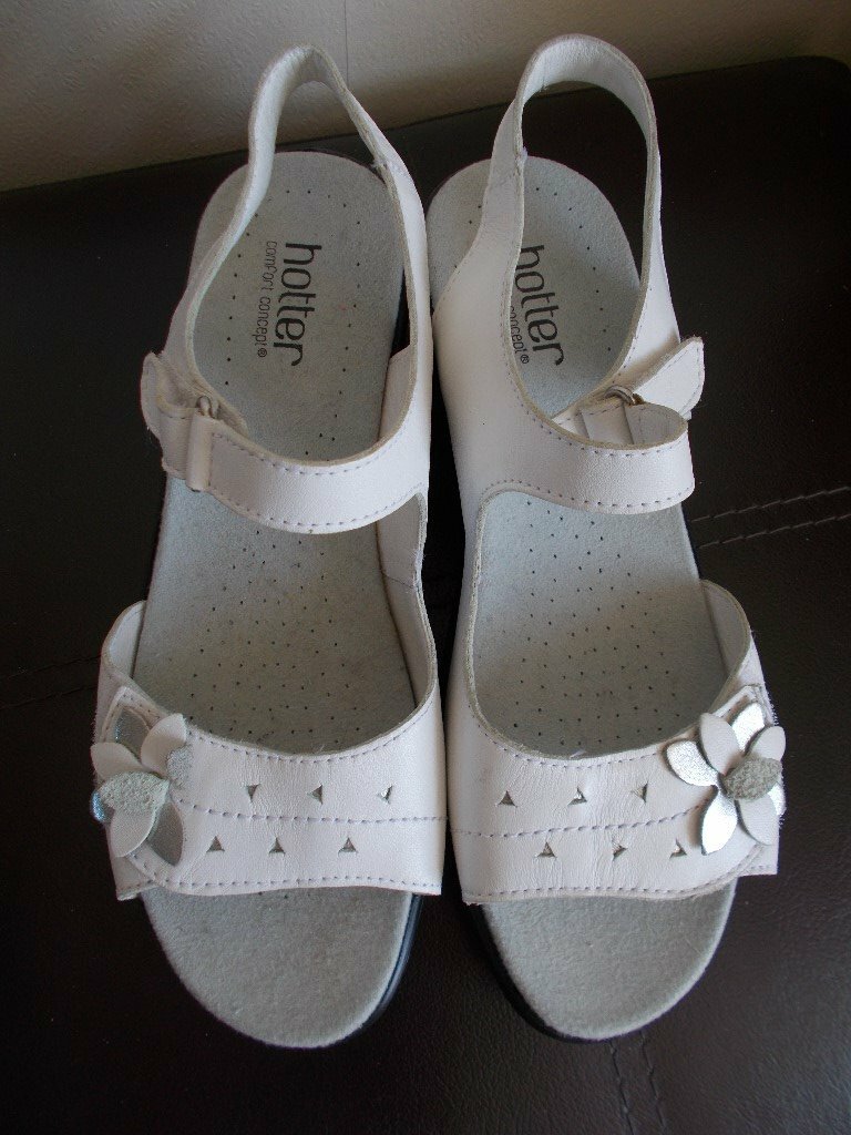 hotter silver sandals